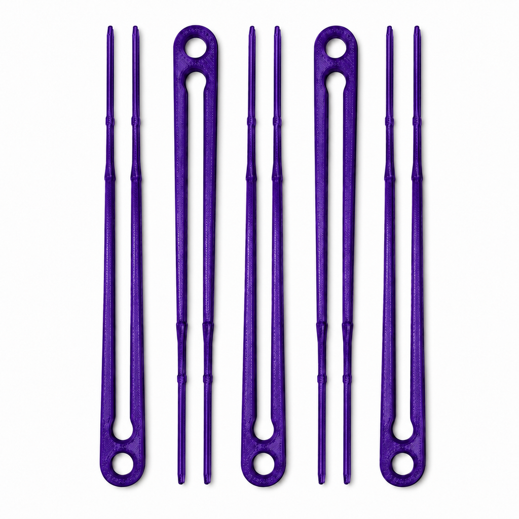 HempHooks Grounders | Dual-Purpose Plant Training Anchors | Branch Pin + HempHook Mount