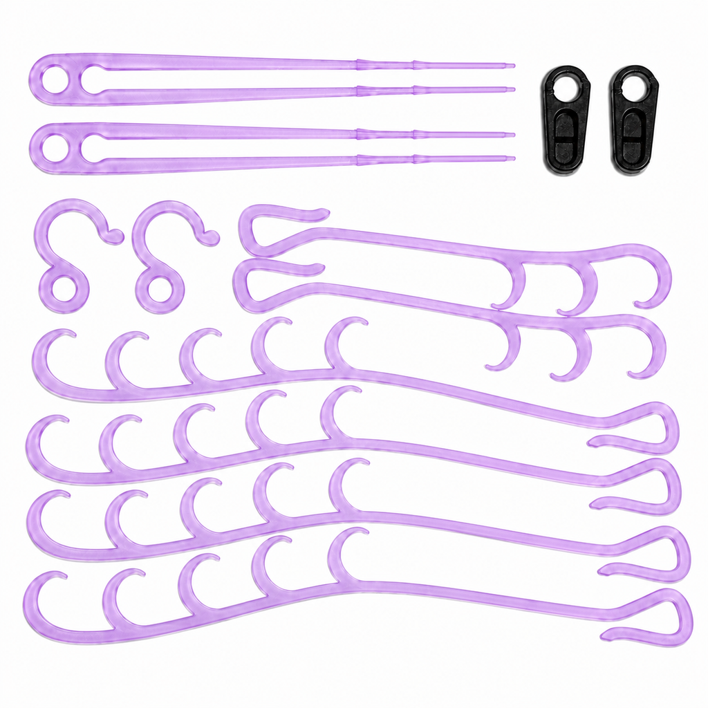 HempHooks Field Test kit in Clear Purp