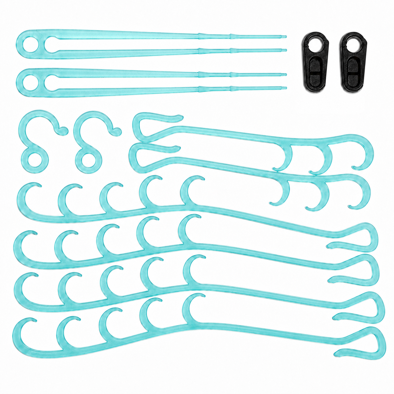 HempHooks Field Test kit in Transparent Turquoise