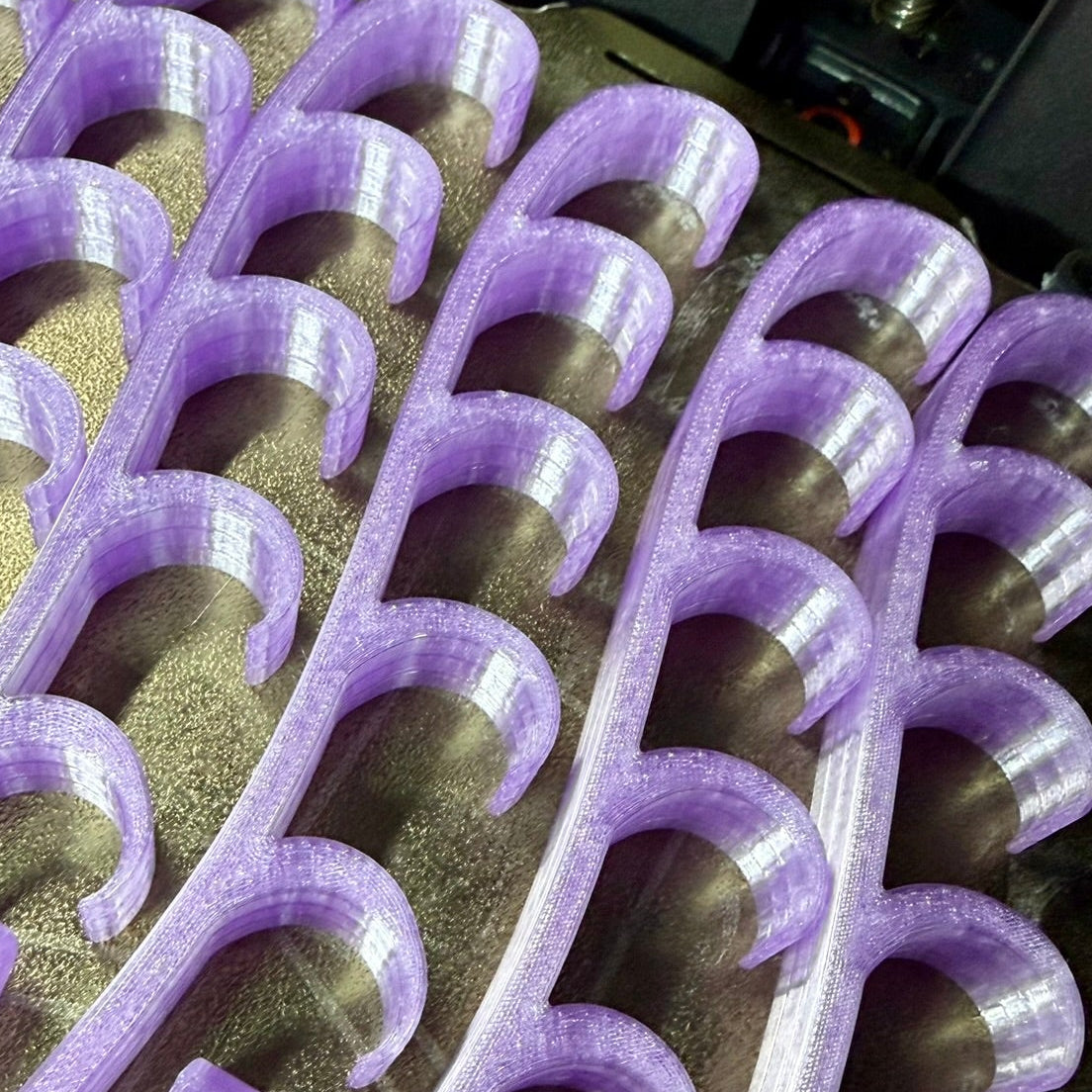 HempHooks OG and Mini in Clear Purp