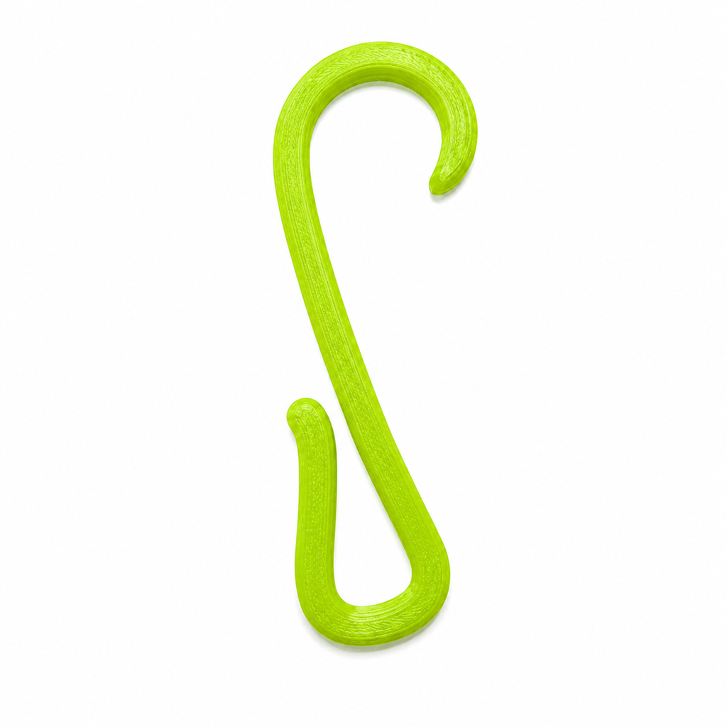 HempHooks S-Hooks in Gamma Green