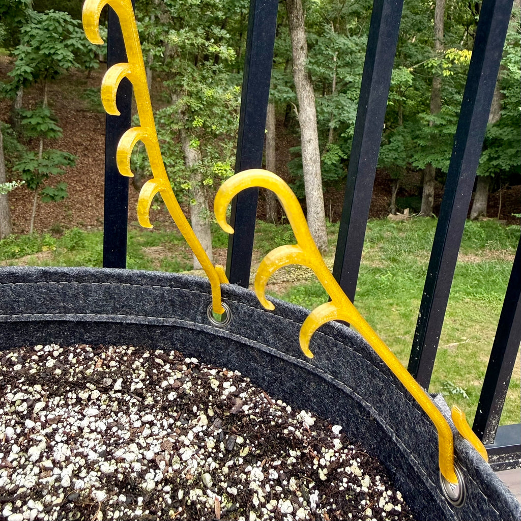 HempHooks Bulk-Packs | Reusable Fabric Pot LST Device | Patent Pending