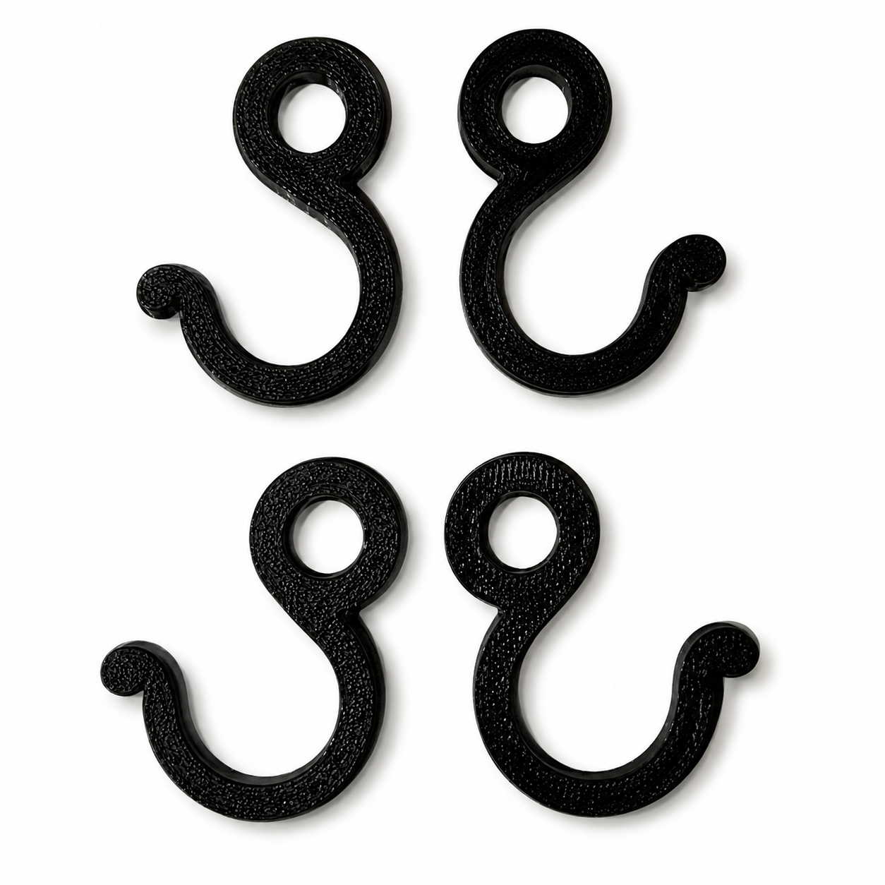 HempHooks Pole Clips | Clip-On Tent Frame Anchor Points | Plant Training Accessory | Patent Pending