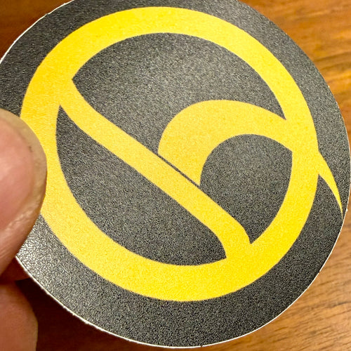 HempHooks Adhesive Vinyl Decal Stickers, 2-Pack