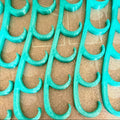 Transparent Turquoise build plate